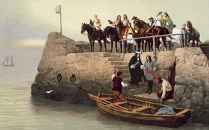 Kuningas James II:n lähtö